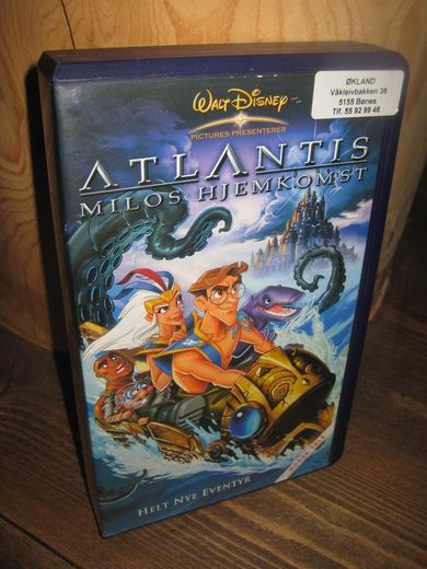 ATLANTIS. MILOS HJEMKOMST. 2002, 77 MIN, FOR ALLE.