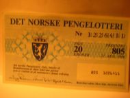 1984 Trekning 805 Nr 1226411