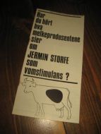 Brosjyre for JERMIN STORFE. 1967