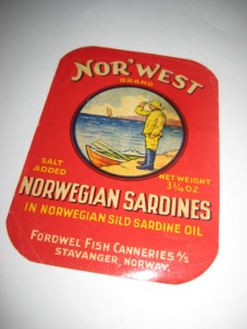 NOR'WEST, fra FORDWELL FISH CANNERIES, STAVANGER