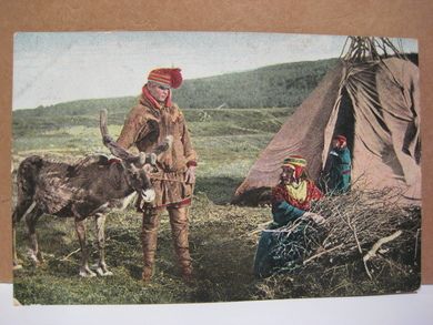 Finnmarken. Lappleir. H. Abel, Christiania, 752. Tidleg 1900.