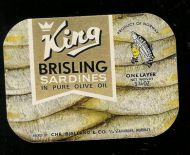 Chr. Bjelland & Co, Stavanger. Brisling Sardiner