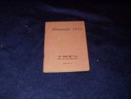 1953, ALMANAKK, Sønnafjells utgaven