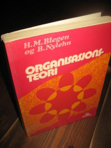 Nylehn: ORGANISASJONS TEORI 1982