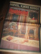 1991 NR 18 FARVEL KJÆRE KONGE DAGBLADET