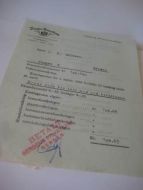 NORGES BRANDKASSE, BERGEN, 1. HALVÅR 1950, KR 104.66