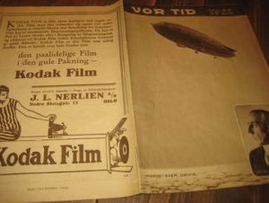 1926,nr 022, VOR TID. ROALD AMUNDSEN. KODAK FILM.