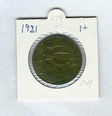 1921 ONE PENNY