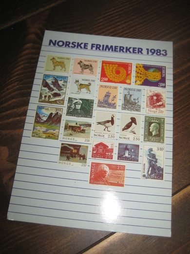 1983 Norske frimerker Utgitt av postverket TMF/1181