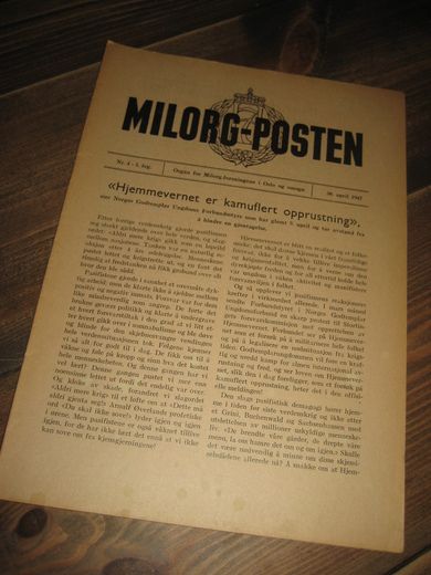 1947 nr 004 MILORG POSTEN