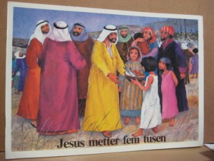 Jesus metter fem tusen. 1994.