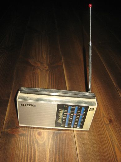 SLVER radio, batteridrift.
