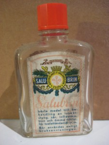 Flaske uten innhold, Salubrun