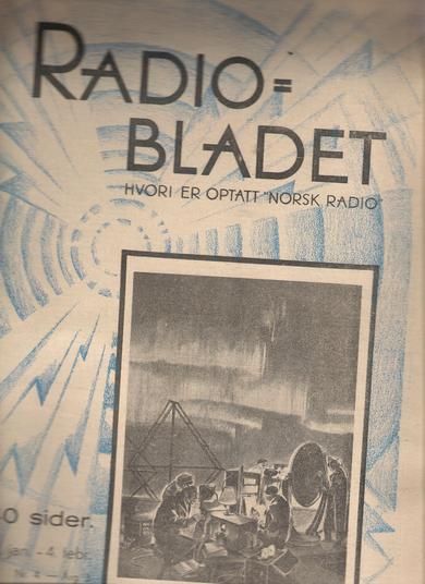 1933 nr 004 RADIO BLADET