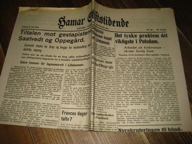 1945 nr 056 Hamar Stiftstidende