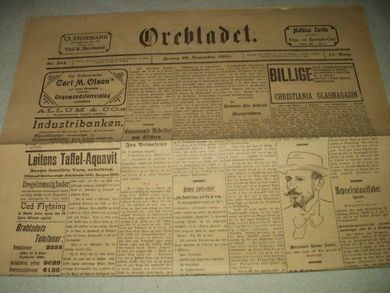 1901 nr 284 Ørebladet