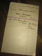 MODALEN 10 AUGUST 1905 Fra Olav Straume Landhandleri