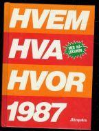 1987, HVEM HVA HVOR.