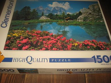 HIGH QUALITY PUZZLE. Art. 31645, 1500 pices, Italy. 