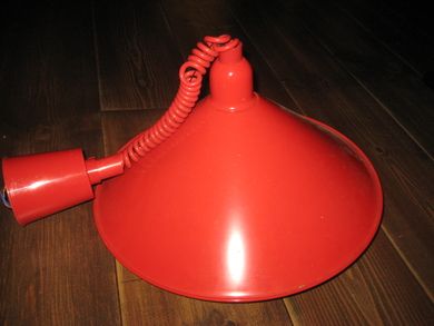 Pen ROLLY taklampe med bevegeleg snor 60 tallet?