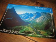 Trollveggen, Romsdal. Aune, F-12625-8. Ubrukt.
