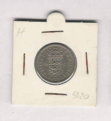 One shilling 1961