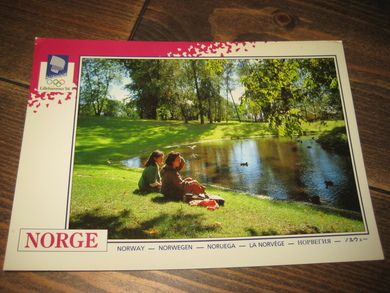 042 LOOC 1991 Fra Slottsparken Oslo