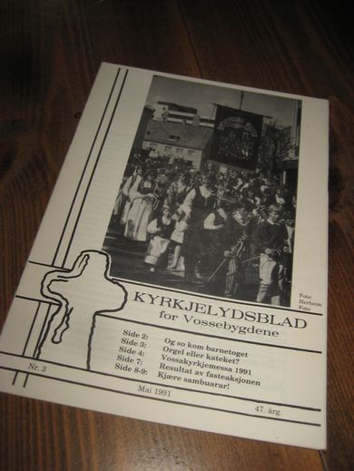 KYRKJELYDSBLAD for Vossebygdene 1991 nr 003