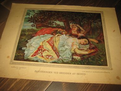 COUBERT: PARISERINDER VED BREDDEN AV SEINEN