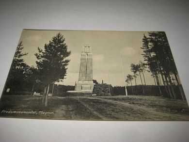 Fredsmonumentet, Magnor. Kuenholdt, Kristiania. 2899.