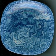 1970 Juleplatte fra Rørstrand