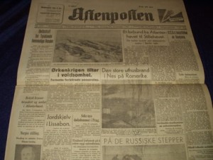 1941,nr 550, Aften, Aftenposten