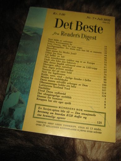1970 nr 007 Det Beste fra Reader's Digest