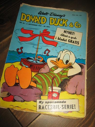 1967 nr 036 DONALD DUCK & CO