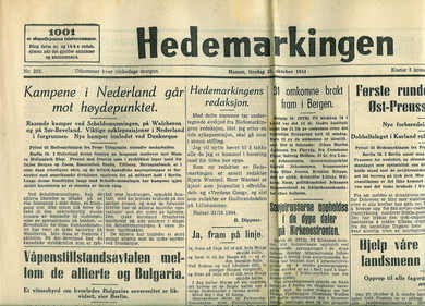 1944,nr 252, Hedemarkingen