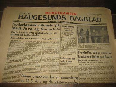 1948 nr 295 HAUGESUNDS DAGBLAD