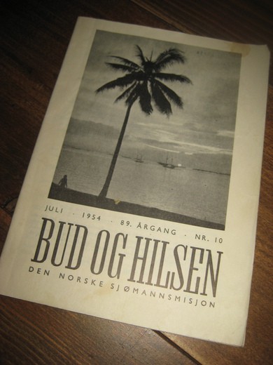1954,nr 010, BUD OG HILSEN. 