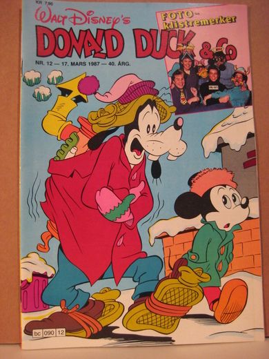 1987 nr 012 DONALD DUCK & CO