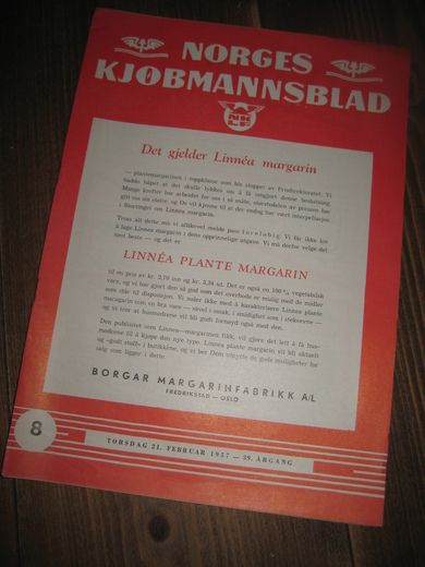 1957 nr 008 NORGES KJØPMANNSBLAD