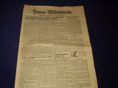 1943 nr 014 Hamar Stiftstidende