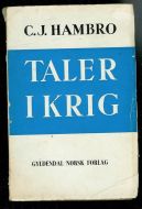 HAMBRO: TALER I KRIG. 1945.