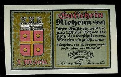 GUTICHEIN NIEHEIM 1922