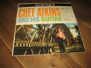 CHET ATKINS AND HIS GUITAR. 1964. 