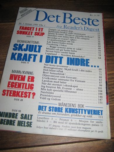 1983 nr 001 Det Beste fra Readers Digest