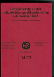 1973,nr 014, Nordisk utredningsserie.