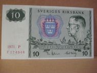1971 P F174946 10 KRONOR