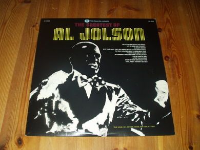 JOLSON AL: THE GREATEST OF AL JOLSON Dobbeltalbum 1975