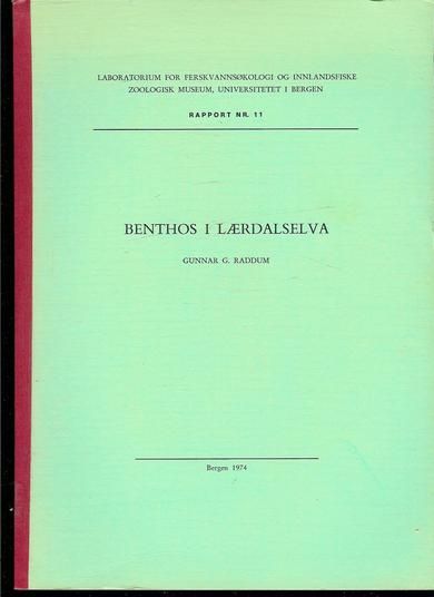 BENTHOS I LÆRDALSELVA. 1974