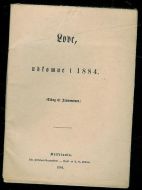 Love udkomne i 1884