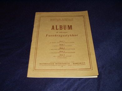 ALBUM af udvalgte Foredragsstykker